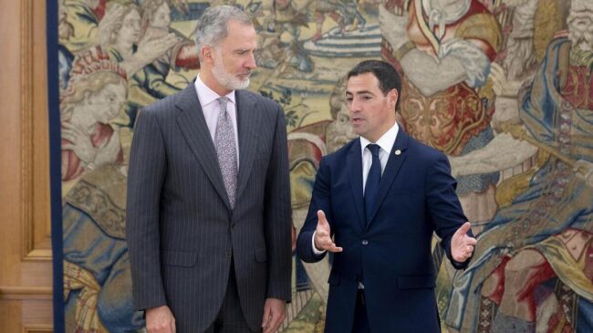 Felipe VI recibe en la Zarzuela a Imanol Pradales tras asumir el cargo de lehendakari