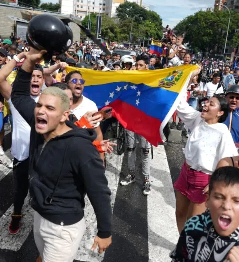 Las protestas de los venezolanos, en imágenes
