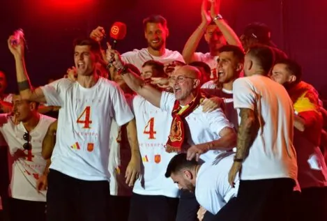 La UEFA investiga a Rodri y Morata por cantar «Gibraltar español» al celebrar la Eurocopa