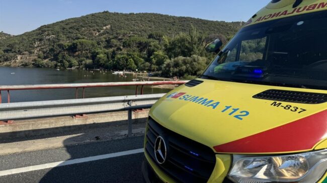 En estado muy grave un niño de siete años tras ahogarse en el embalse de Picadas (Madrid)