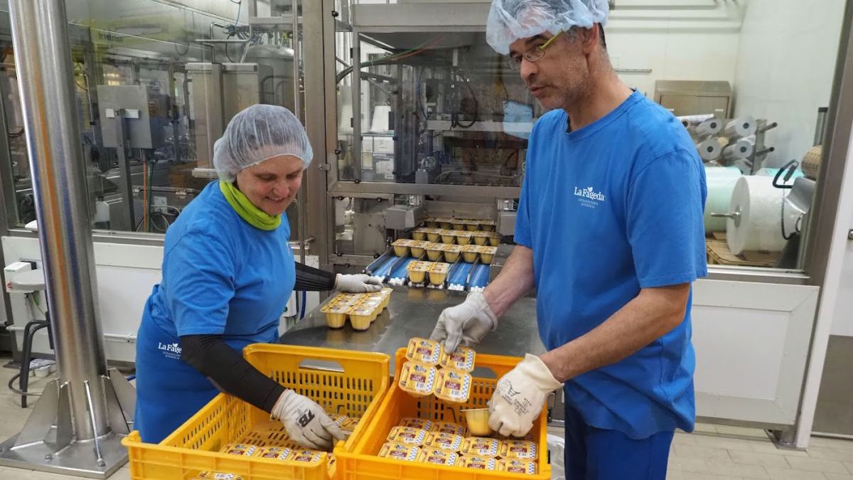El proyecto social La Fageda, reconocido en Europa por la calidad de sus yogures