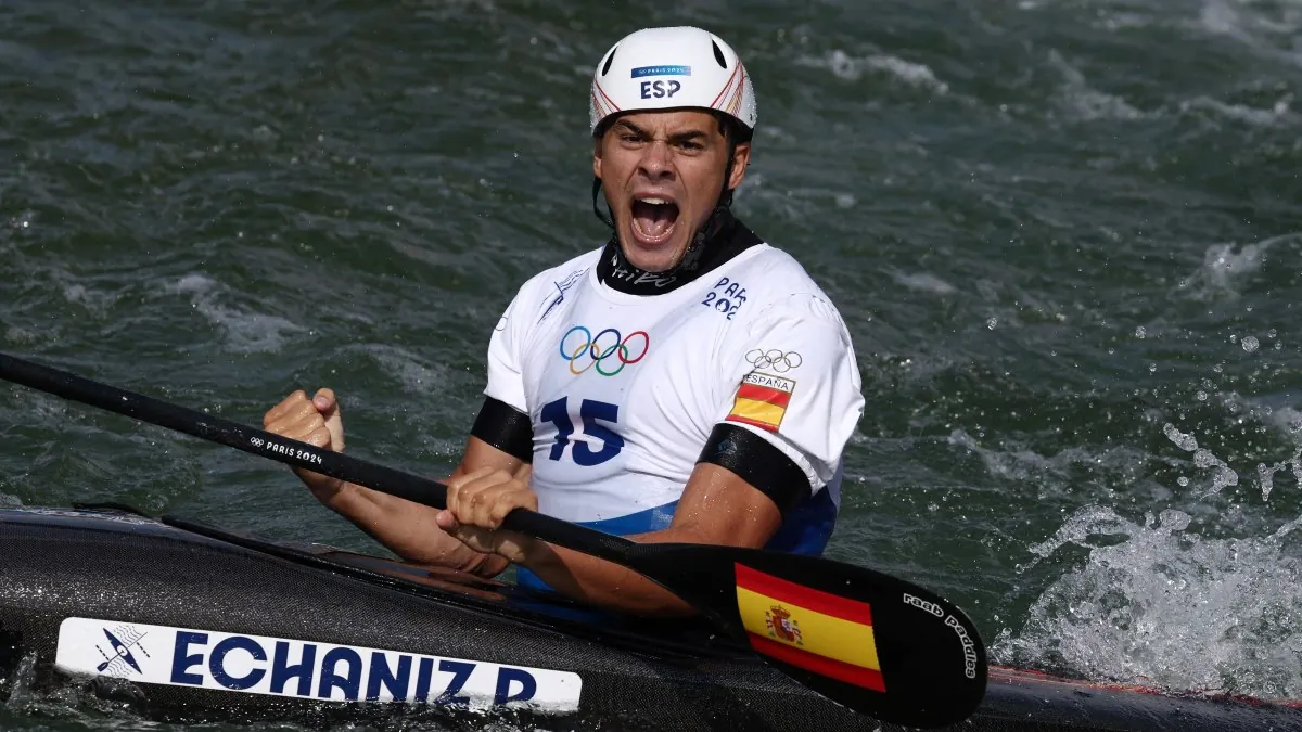 Pau Echaniz logra el bronce en piragüismo eslalon y suma el cuarto metal español en París