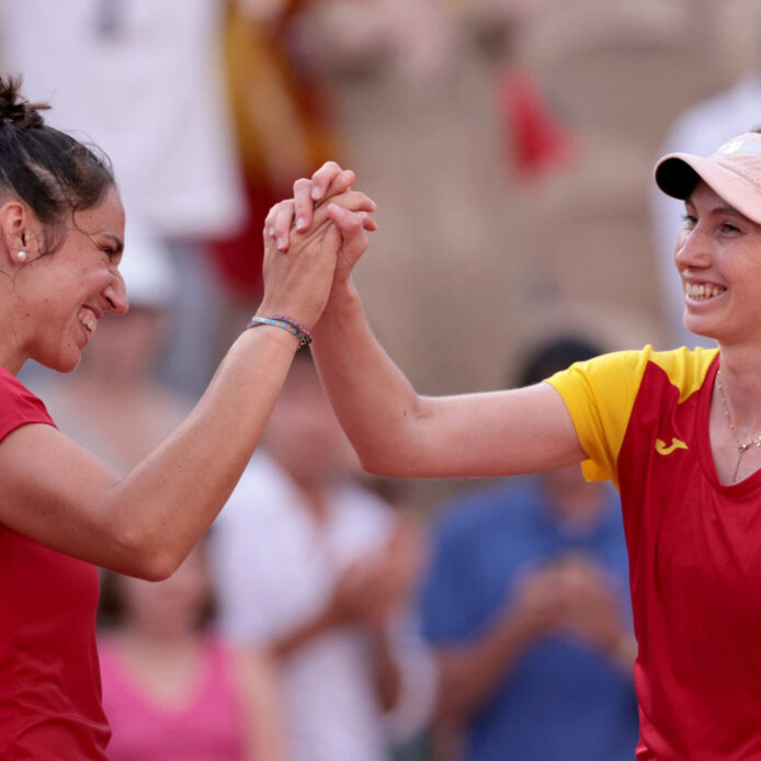 Sorribes y Bucsa pasan por encima de la pareja checa y ganan el bronce en el dobles de tenis