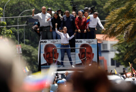 María Corina Machado reaparece ante miles de venezolanos y es recibida al grito de «libertad»