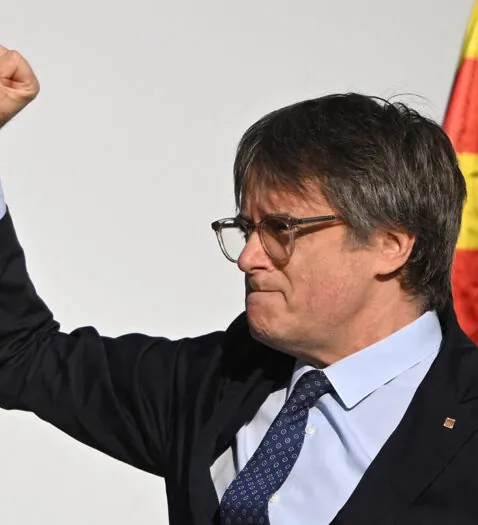 El regreso de Puigdemont a España, en imágenes