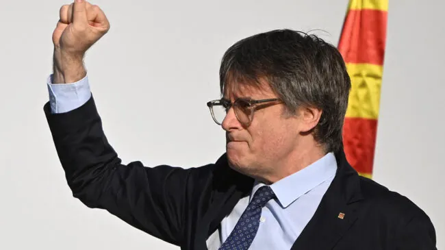 El regreso de Puigdemont a España, en imágenes