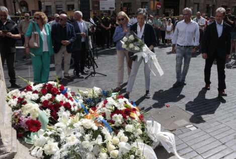 Salvador Illa se ausenta del homenaje de Barcelona a las víctimas del atentado del 17-A