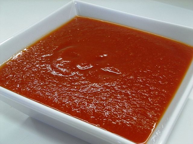 Salsa de tomate casera. 
Unsplash