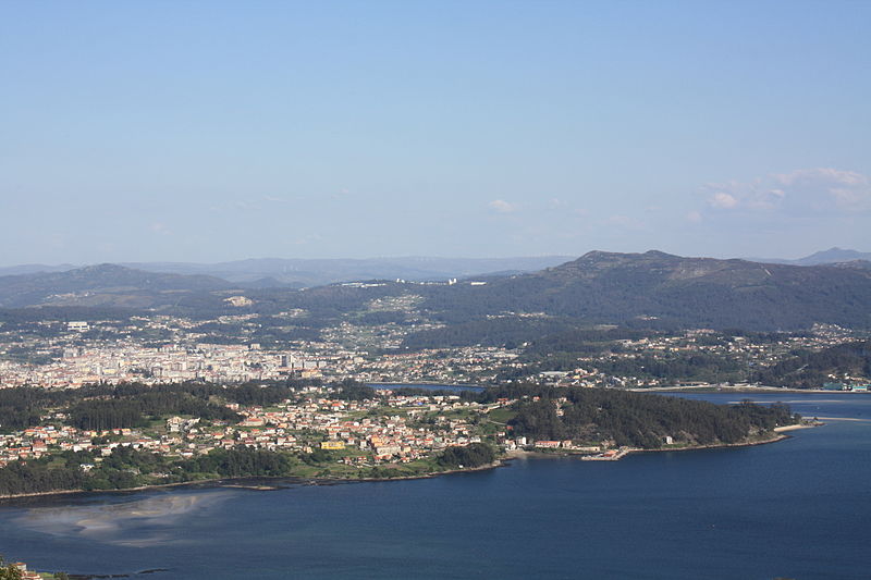 Vistas desde el pueblo gallego de Poyo en Pontevedra. 
Unsplash