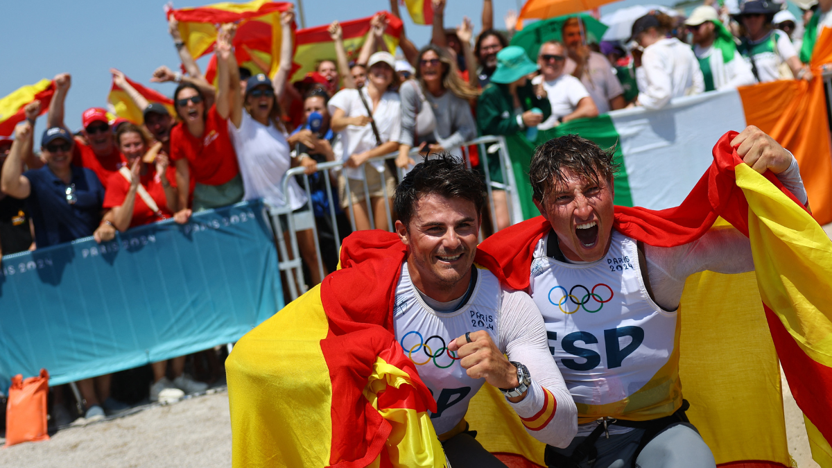 Botín y Trittel ganan en vela la primera medalla de oro para España en los JJOO de París