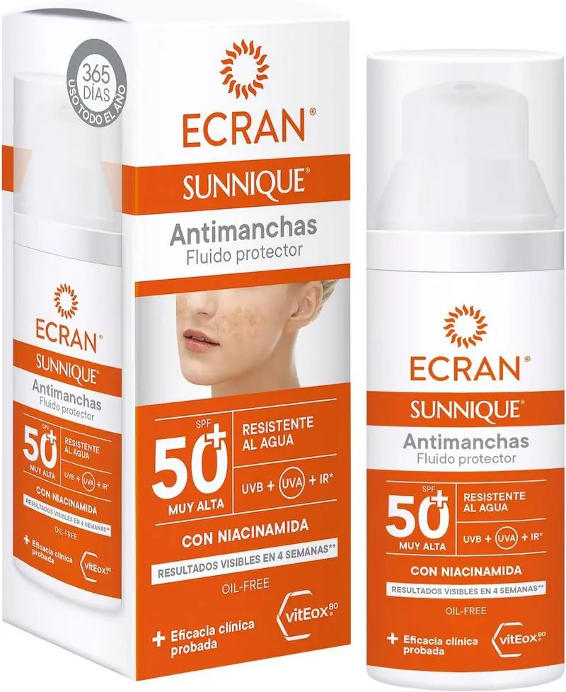 Crema protectora solar Ecran Sunnique