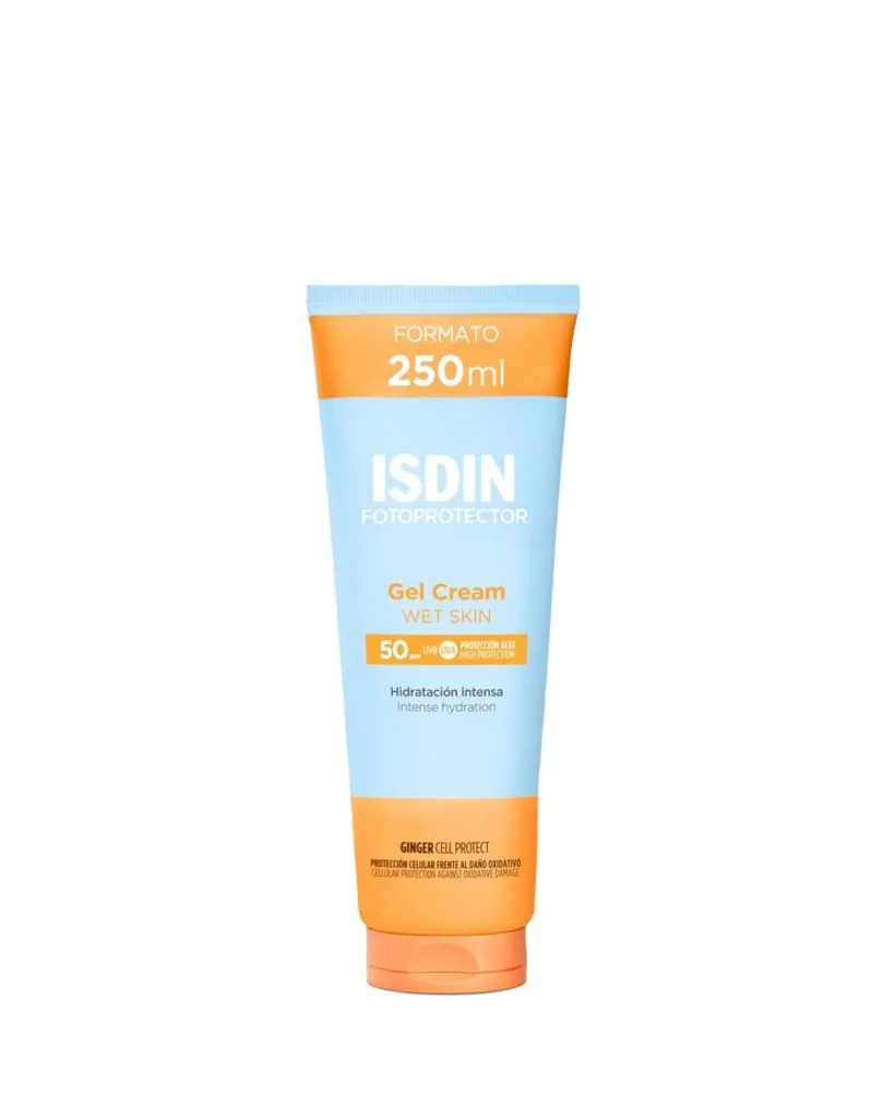 Crema protectora solar ISDIN Gel Cream Wet Skin