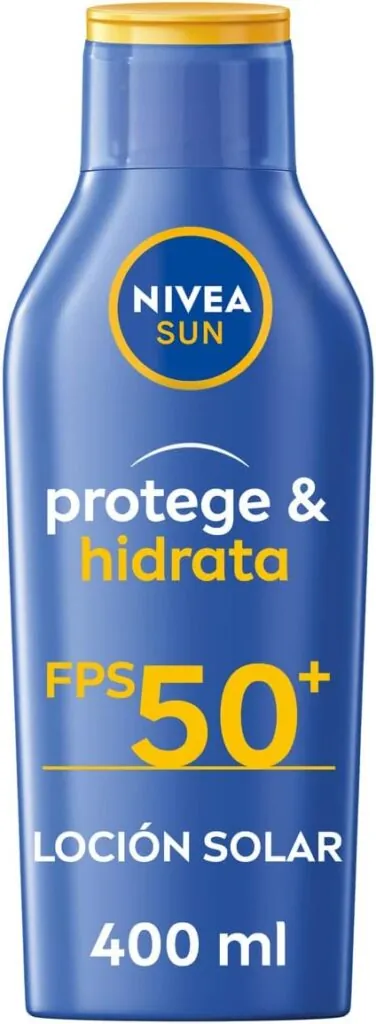 Crema protectora solar NIVEA SUN Protege & Hidrata Leche Solar FP50+