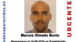 Buscan a Marcos Olmedo Burón, desaparecido en Fuenlabrada este fin de semana