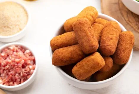 Esta es la receta de las croquetas de jamón de la abuela