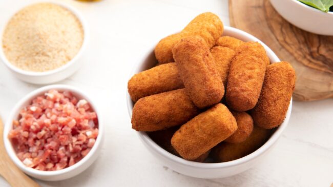 Esta es la receta de las croquetas de jamón de la abuela