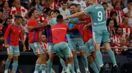 Un gol de Ángel Correa en el descuento le da la victoria al Atlético de Madrid sobre el Athletic