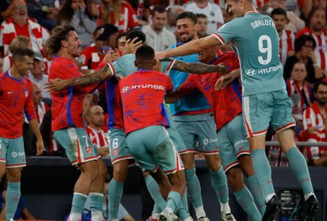 Un gol de Ángel Correa en el descuento le da la victoria al Atlético de Madrid sobre el Athletic