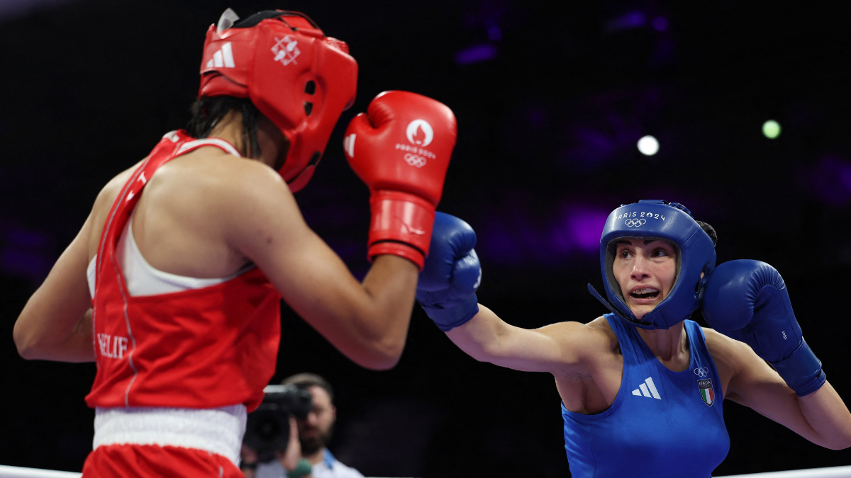 Una boxeadora italiana renuncia a un combate en París con una púgil transgénero argelina