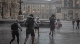 La Aemet activa alertas en nueve comunidades ante las fuertes lluvias y tormentas