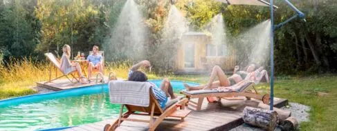 Refresca la temperatura de tu terraza o jardín con un buen nebulizador para terraza