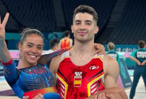 Noemí Romero y David Vega: la historia de amor que surgió en un trampolín y que llega a París