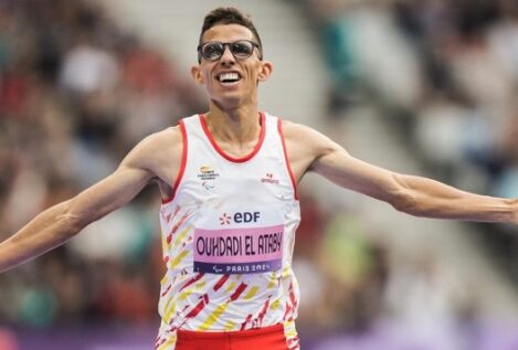 Yassine Ouhdadi da el segundo oro paralímpico  a España en París tras ganar los 5.000 T13