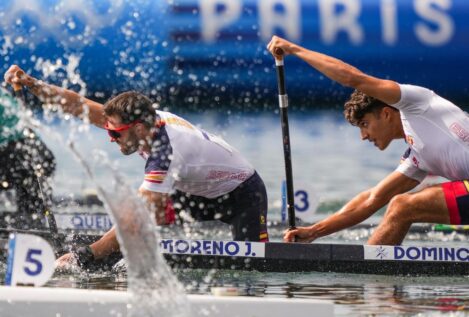 Diego Domínguez y Joan Antoni Moreno logran el bronce en el C2-500 de piragüismo en París