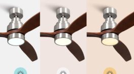 Ventiladores de techo con aspas: estilo, eficiencia y confort todo el año