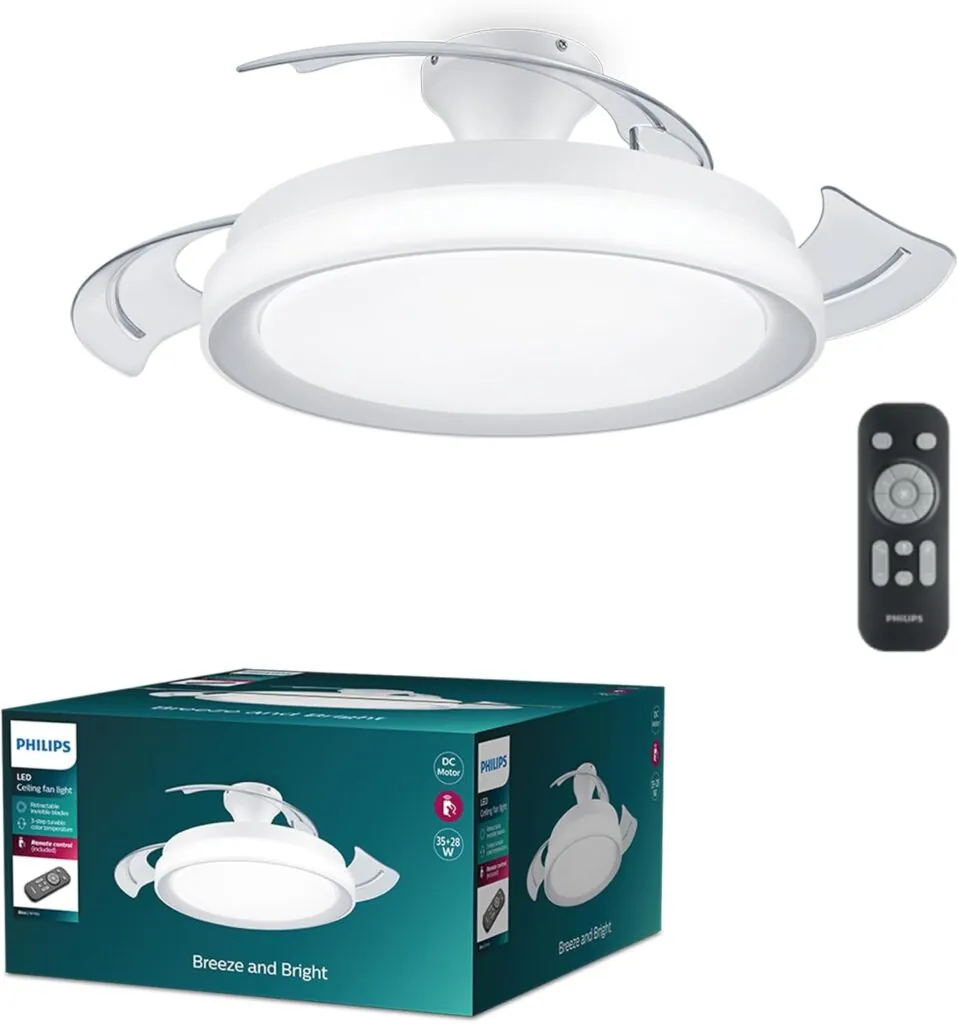 Ventilador de techo con aspas Philips Bliss