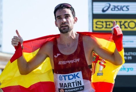 Álvaro Martín da la segunda medalla a España en París 2024 con el bronce en 20 km marcha