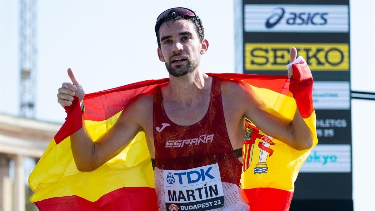 Álvaro Martín da la segunda medalla a España en París 2024 con el bronce en 20 km marcha
