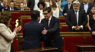 Salvador Illa, nuevo presidente de la Generalitat con los votos de PSC, ERC y los Comunes