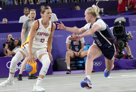 España cae ante Alemania y se queda con la medalla de plata en baloncesto 3x3 en París