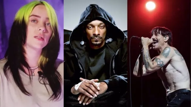 Billie Eilish, Snoop Dogg y Red Hot Chili Peppers actuarán en la clausura de los JJOO