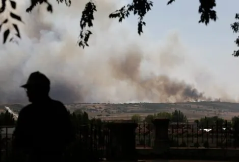 Detenido un peregrino en el Camino de Santiago acusado del incendio de Astorga