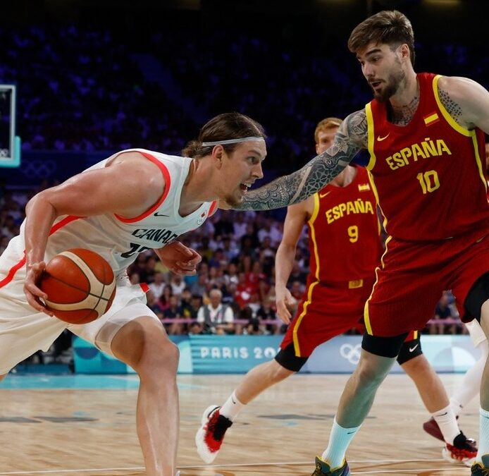 La selección española de baloncesto se despide de París tras perder contra Canadá