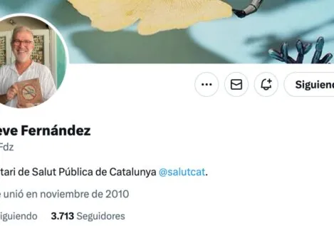 El secretario de Salud Pública de Illa quita el lazo amarillo de su Twitter justo tras ser nombrado