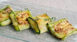 La receta de los falsos raviolis de calabacín que triunfan por ser un plato bajo en calorías