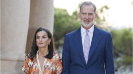 Los reyes Felipe y Letizia y el Emérito se reúnen con la princesa Leonor en Marín (Pontevedra)