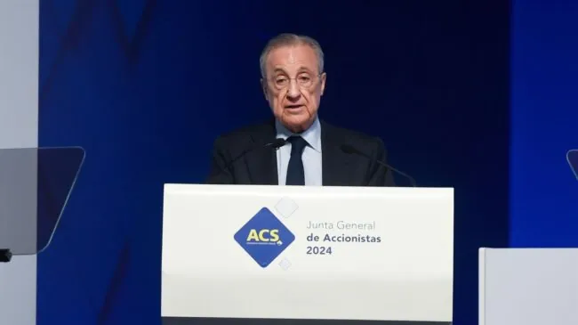 Florentino Pérez presume del poderío de ACS con los data center y pone el foco en la IA