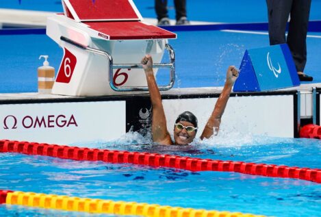 Teresa Perales hace historia al igualar las 28 medallas de Michael Phelps