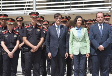 Salvador Illa muestra su apoyo a los Mossos tras el fiasco en la detención de Puigdemont