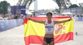 María Pérez gana la plata en los 20 km marcha y da a España la tercera medalla en París