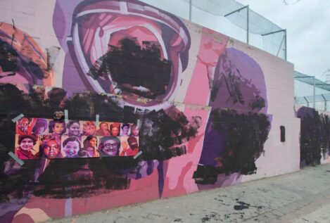 La Justicia avala que un excargo de Vox pague 10.000 euros por atacar un mural feminista