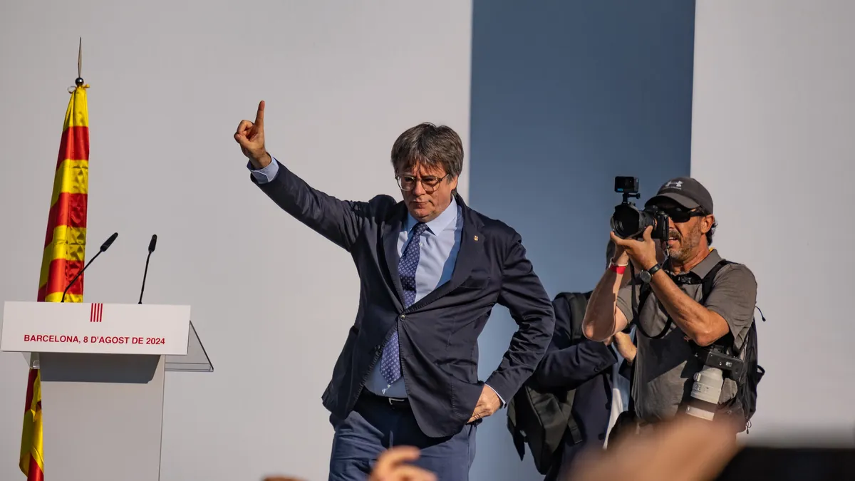 Así ha reaccionado la prensa internacional al regreso de Puigdemont: «Desafía a la Justicia»