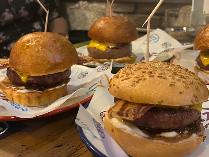 Hamburguesas del restaurante Panzzer Grill, Zaragoza. 
Francisco Javier Casado