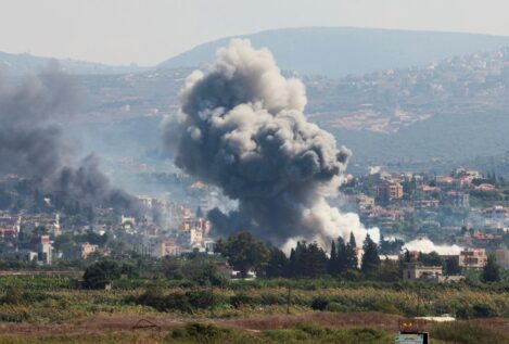 Líbano aumenta a 492 el número de víctimas mortales tras los bombardeos de Israel