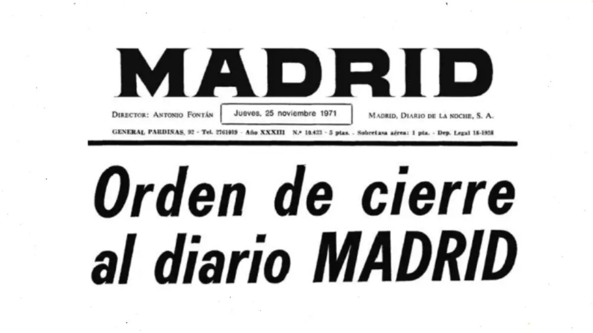 Madrid y el recuerdo de un periódico valiente