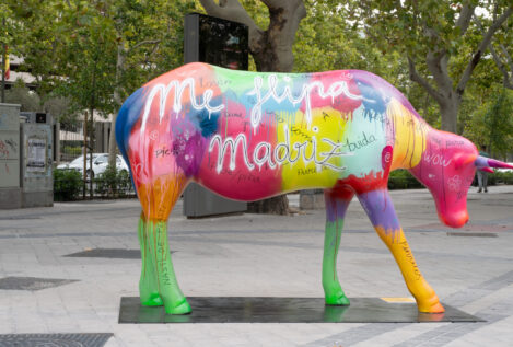 Madrid Cow Gallery: la exposición urbana que fusiona naturaleza y arte